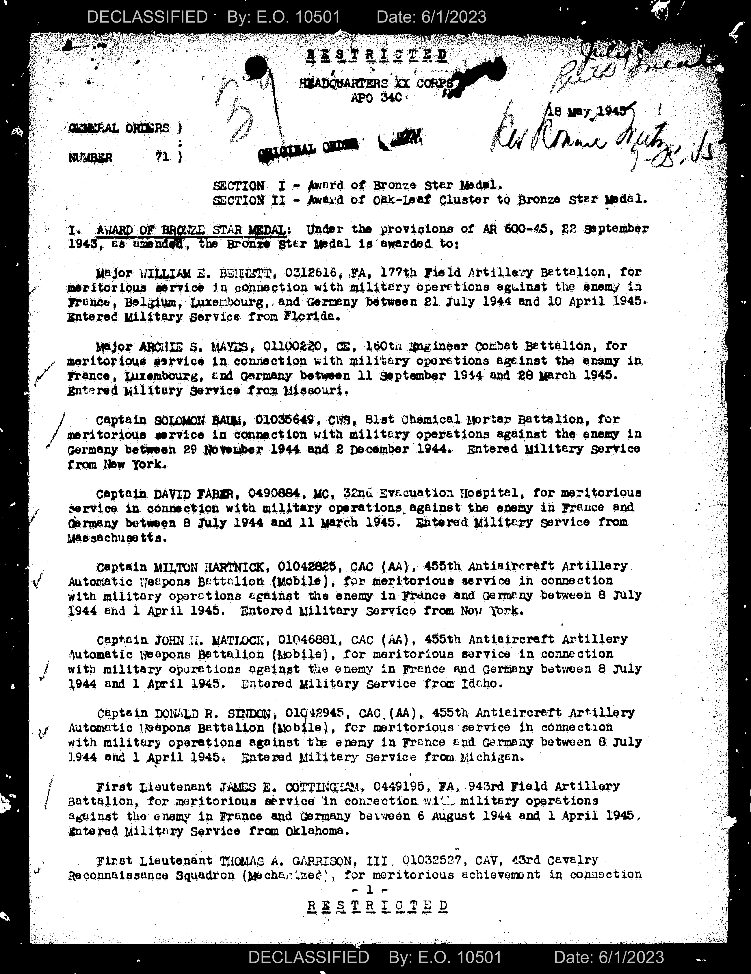 scanned record